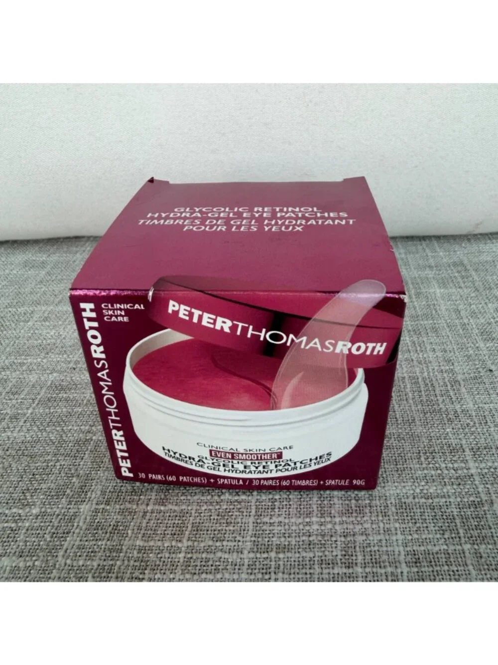 NEW PETER THOMAS ROTH GLYCOLIC RETINOL HYDRA-GEL EYE PATCHES - 60 PATCHES